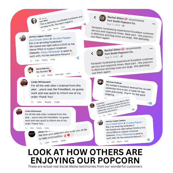 Fort Smith Popcorn Co Your GoTo Gourmet Popcorn Company Fort Smith