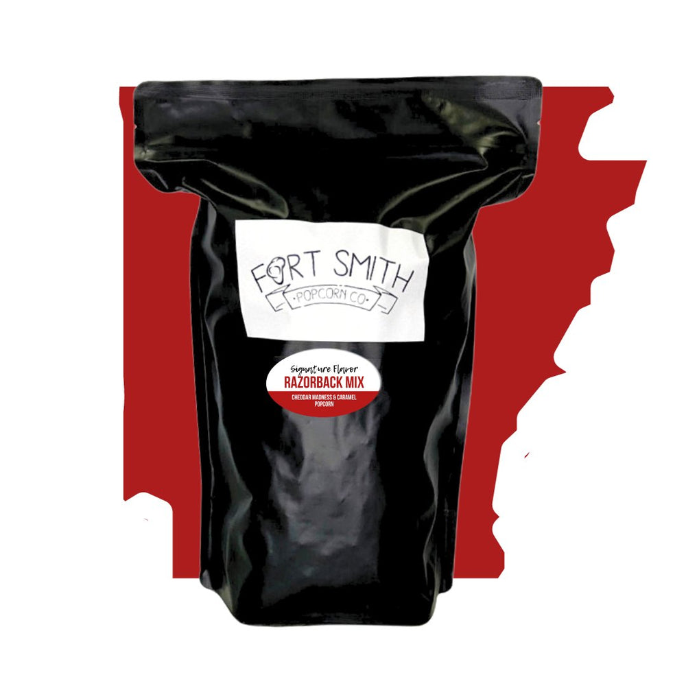 
            
                Load image into Gallery viewer, Razorback Mix - 1 Gallon - Fort Smith Popcorn Co.Fort Smith Popcorn Co.
            
        